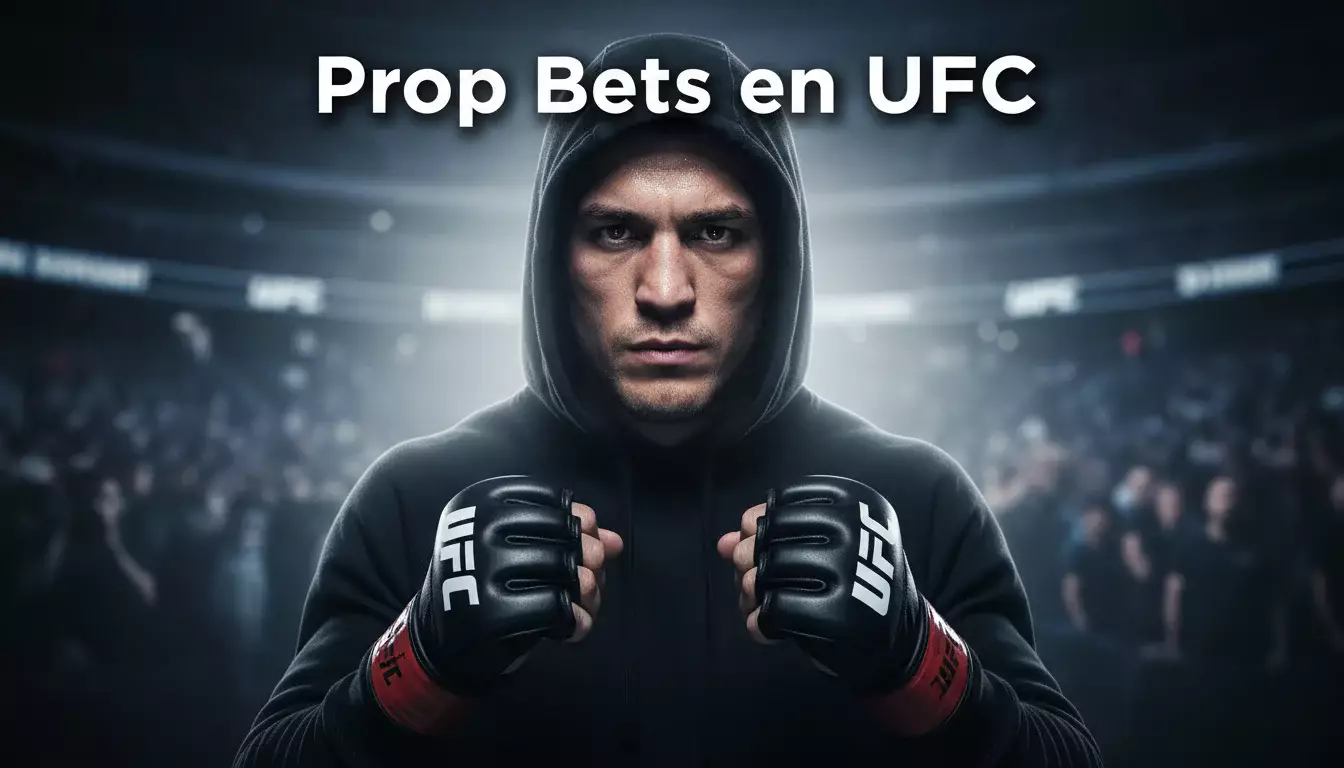 Primer plano de un peleador de UFC preparándose para entrar al octágono